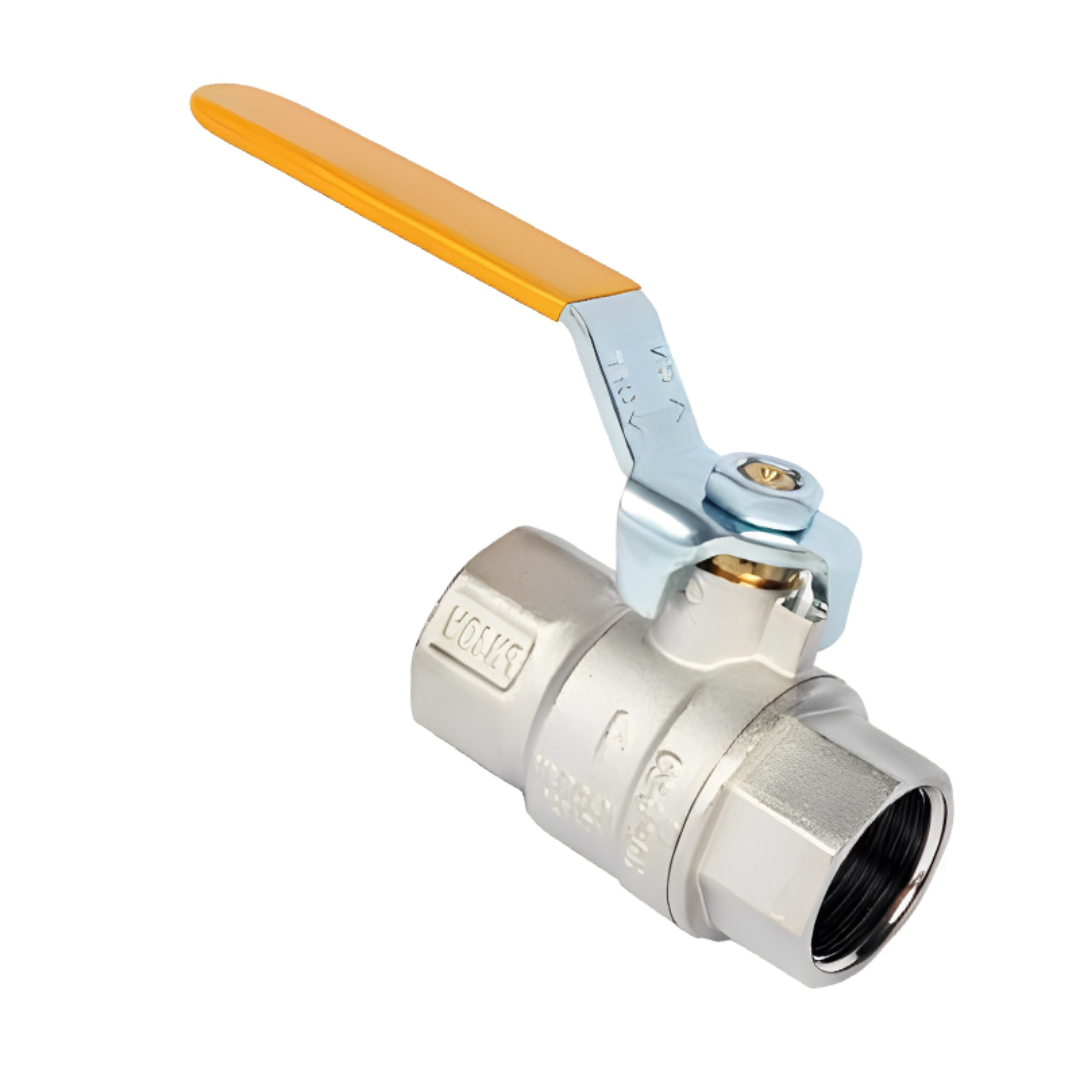 Female Yellow Lever Ball Valve