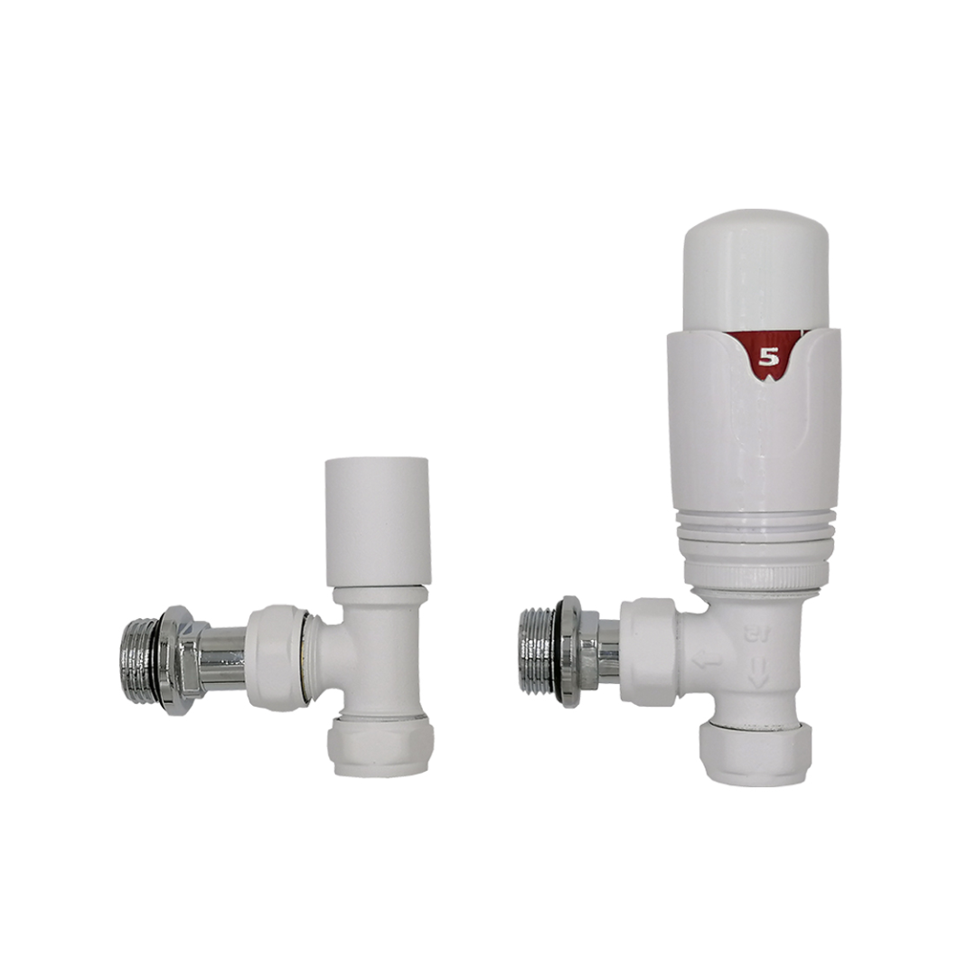 White Angled TRV and Lockshield Pack