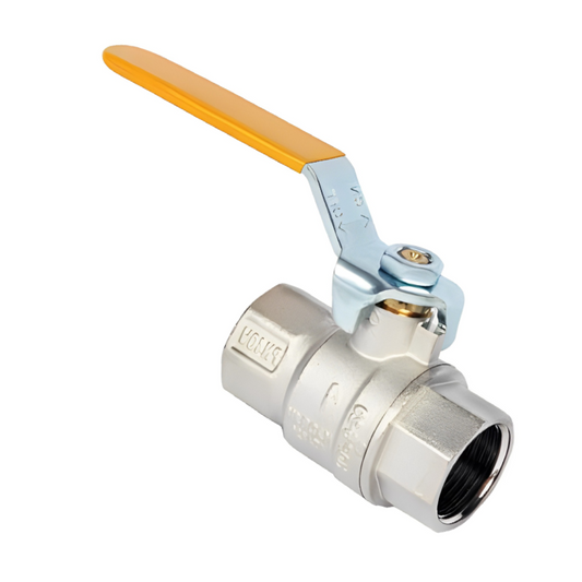 Female Yellow Lever Ball Valve