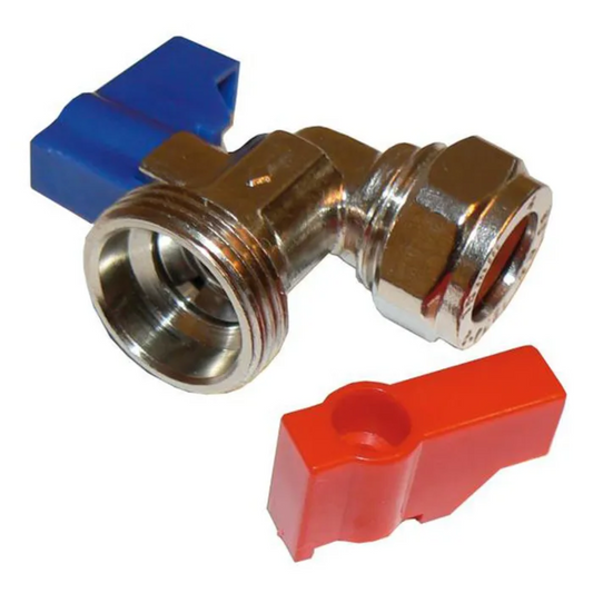 Angled Washing Machine Valve